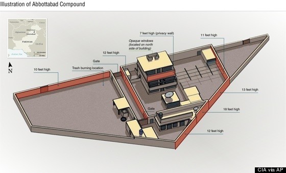 Osama Bin Laden's Alleged Abbottabad Compound Hits Google