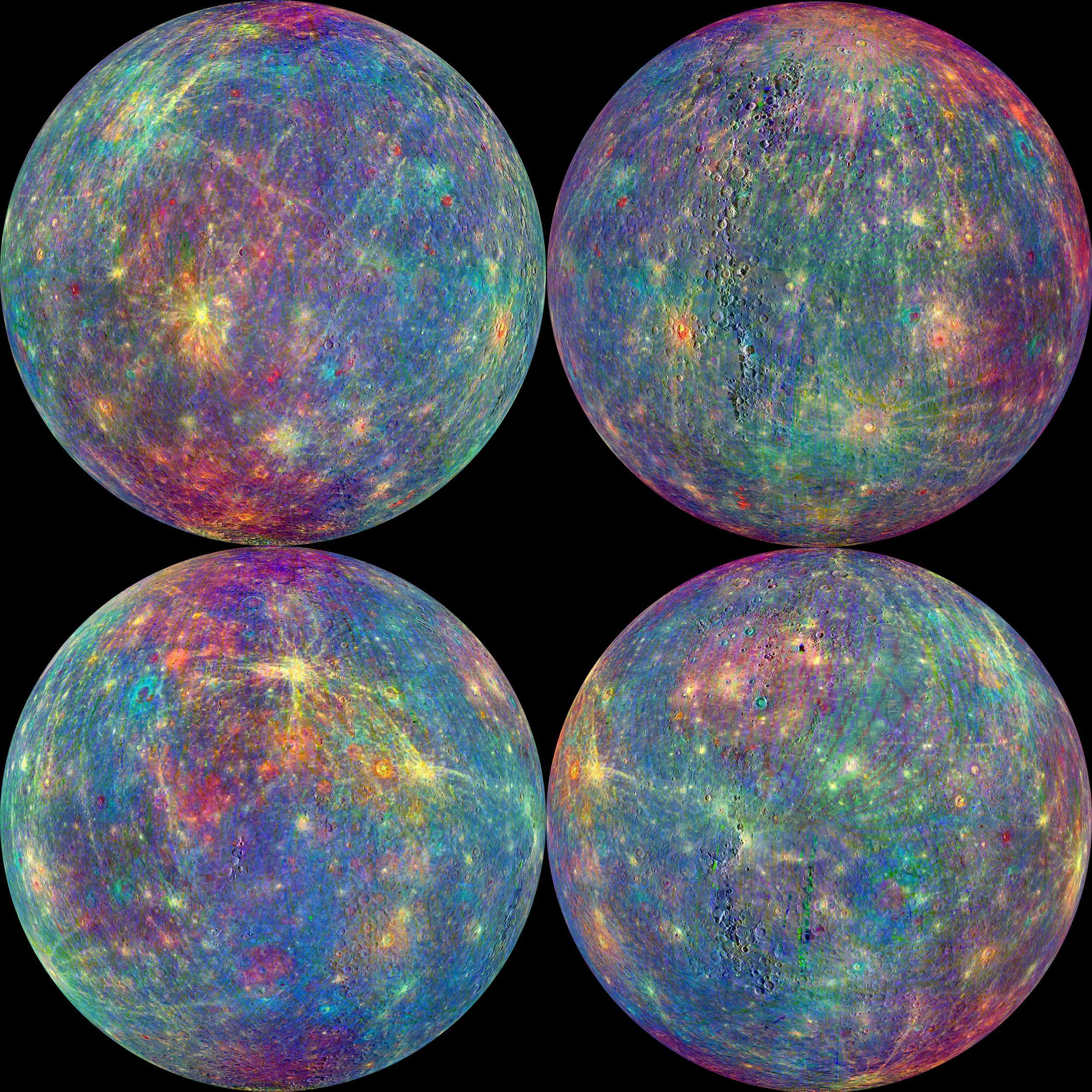 Stunning New Images From Mercury MESSENGER Spacecraft Released Ahead Of