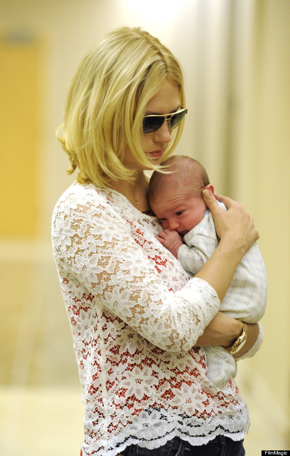 January Jones Reveals Baby Xander (PHOTOS) HuffPost
