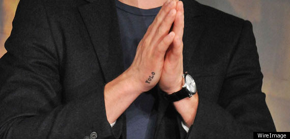 Zac Efron's YOLO Tattoo 'You Only Live Once (PHOTOS) HuffPost