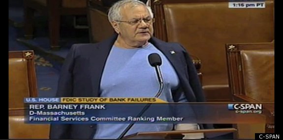 Barney Frank's Nipples Steal The Show During House Address (VIDEO