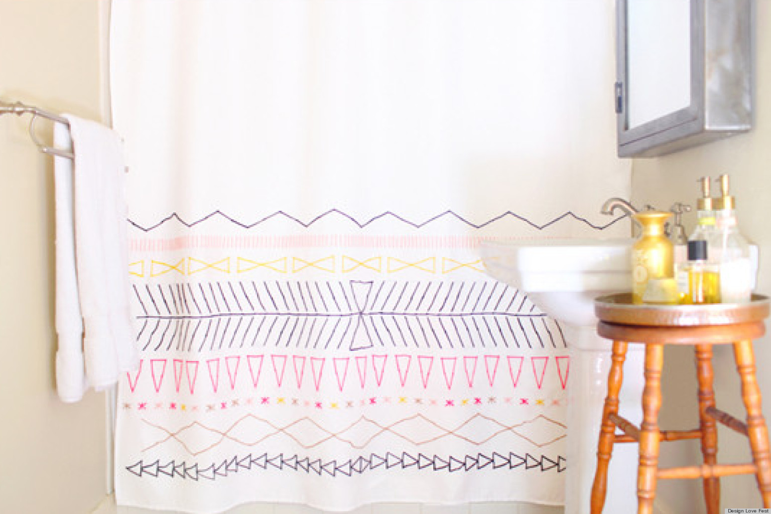 Homemade Gift Ideas A Shower Curtain That Will Turn Their Bathroom Into A Spa HuffPost