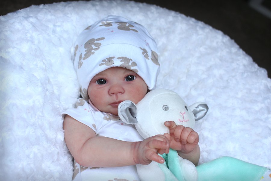 Adorable Reborn LE Dawn McLeod BAYLOR Baby Girl *TINY*SPROUTS*REBORNS