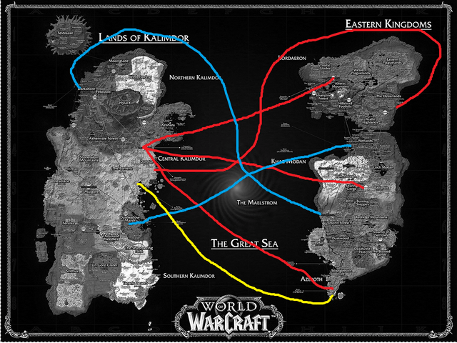 Please Redesign The Alliance Boat Routes - Turtle Wow
