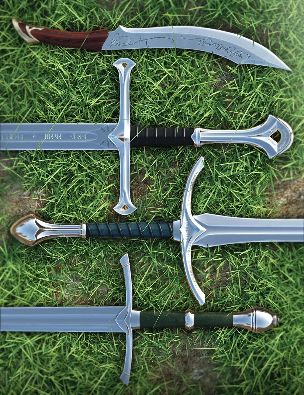The Highland Folk Armoury for Genesis 9, 8, and 8.1 Texture Add-Onnew 