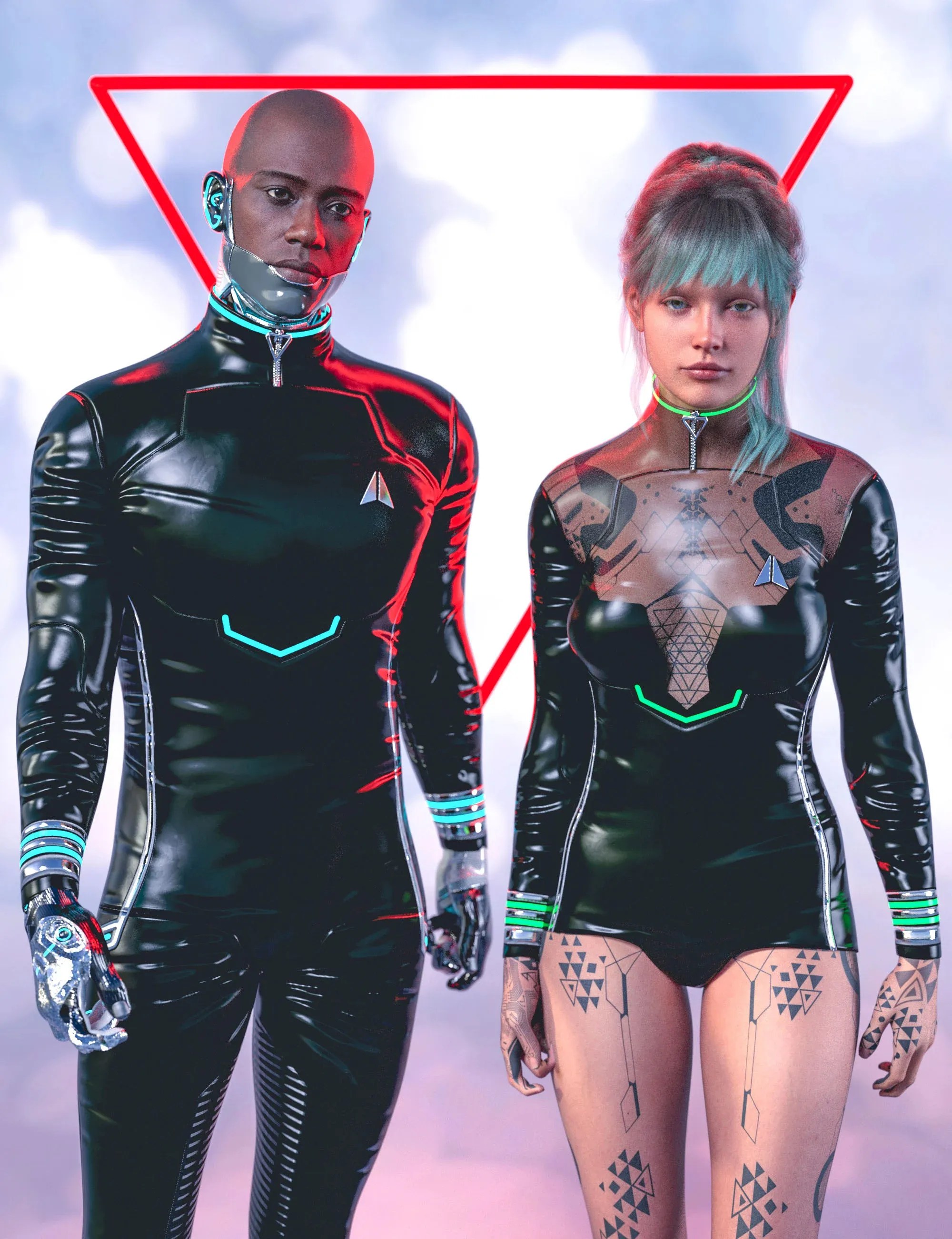 Space Crew Outfit for Genesis 9new 