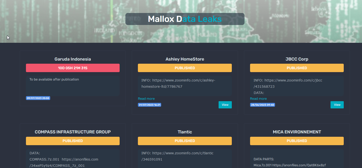 DSG owned Ashley Furniture stores hacked and now holding commissions