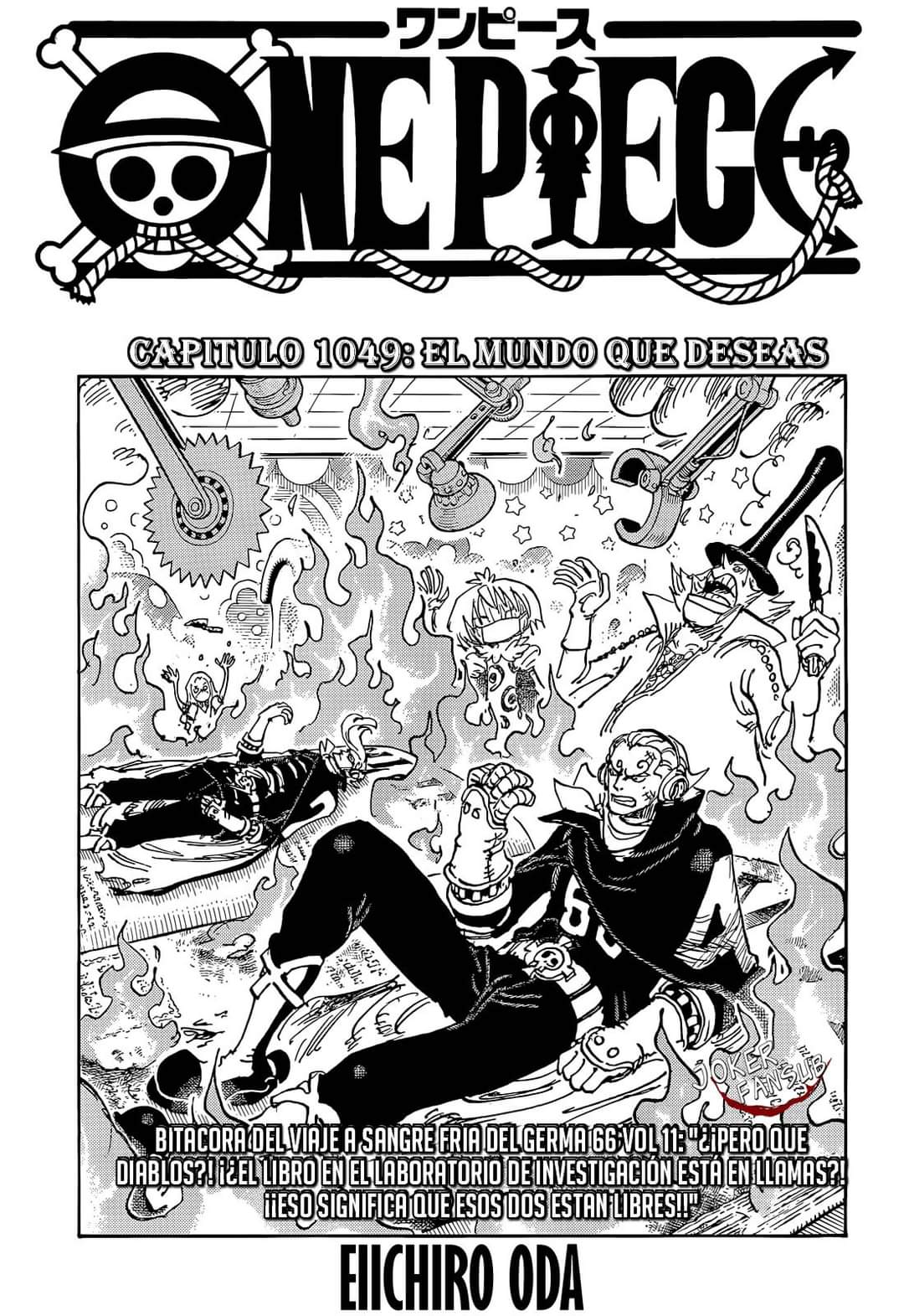 One Piece 1049 MANGA ESPAÑOL ONLINE
