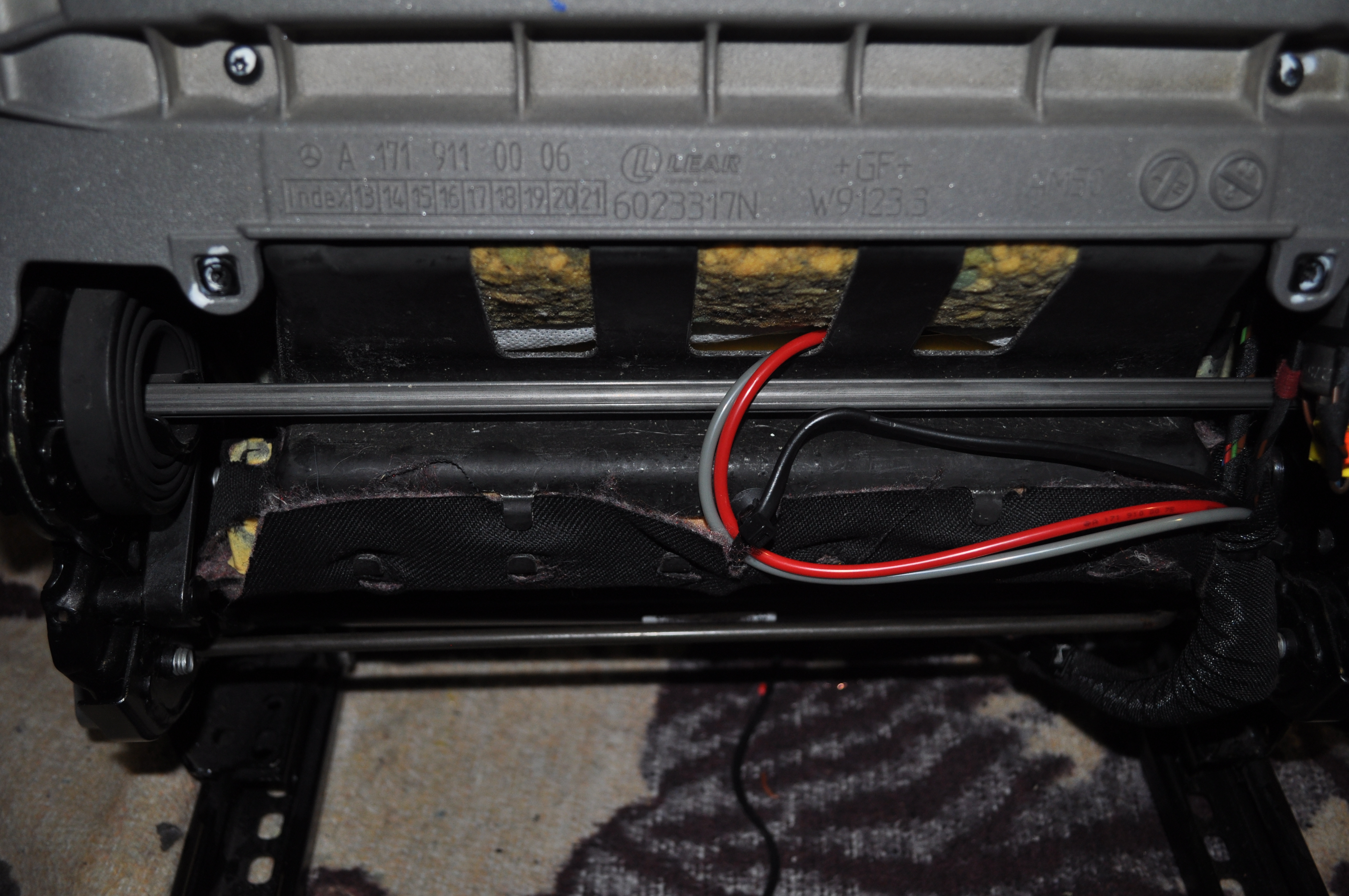 How to guide Remove and repair heated seats Page 3 Mercedes SLK World