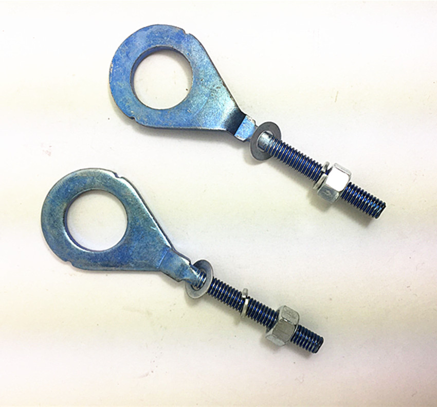 2 PCS Chinese ATV Chain Axle Adjuster Tensioner for 110CC 125CC 150CC