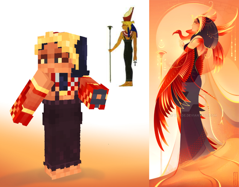 Mut Egyptian Goddess Minecraft Skin