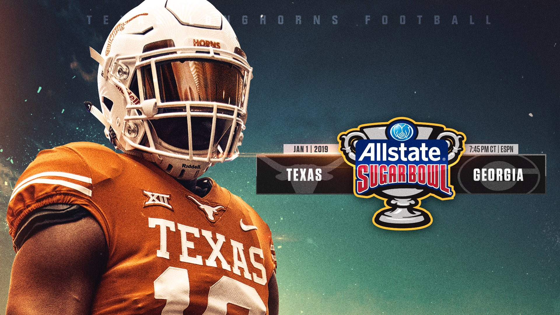 2019 Sugar Bowl Texas vs. Football Surly Horns