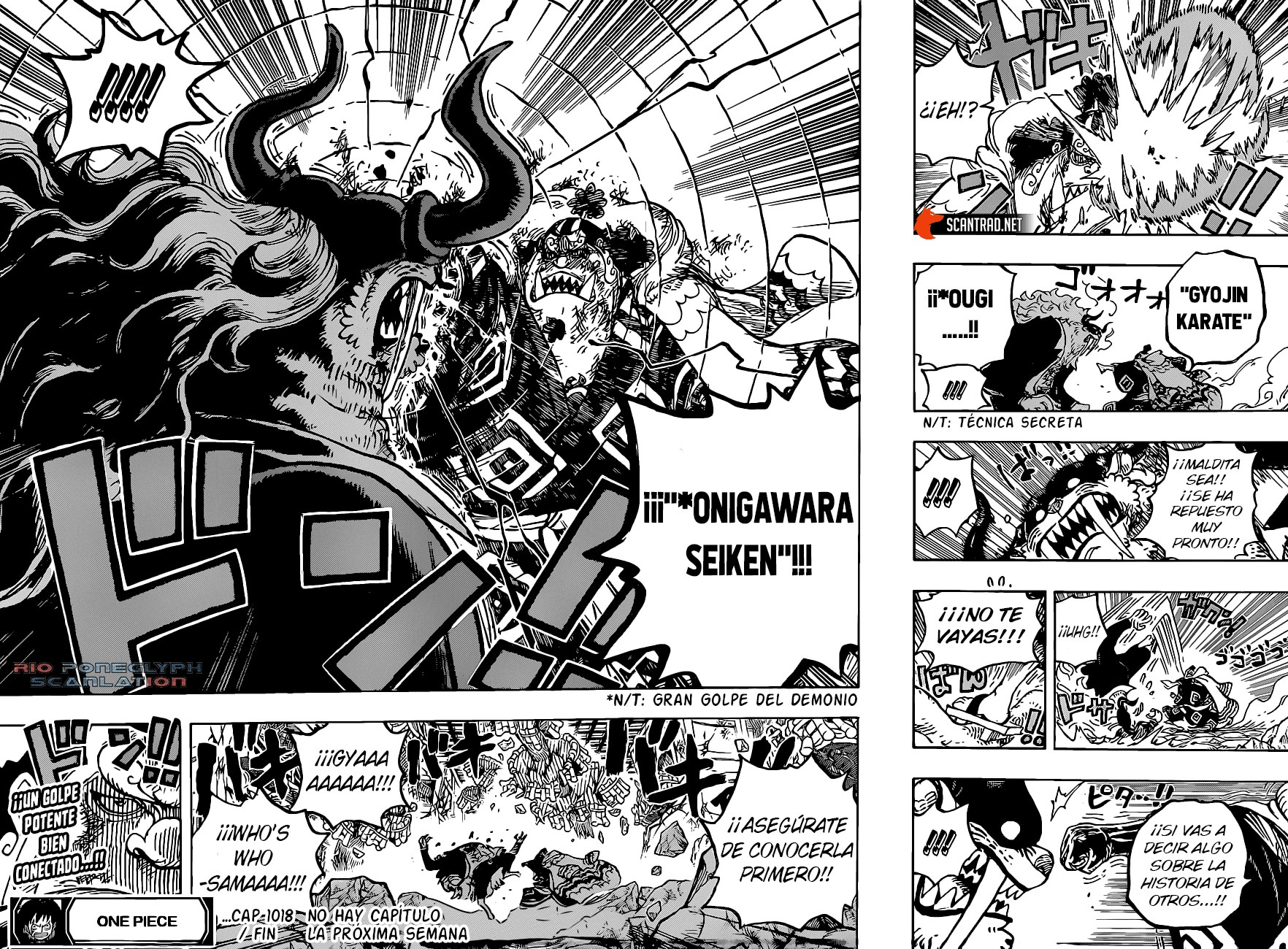 One Piece 1018 MANGA ESPAÑOL ONLINE