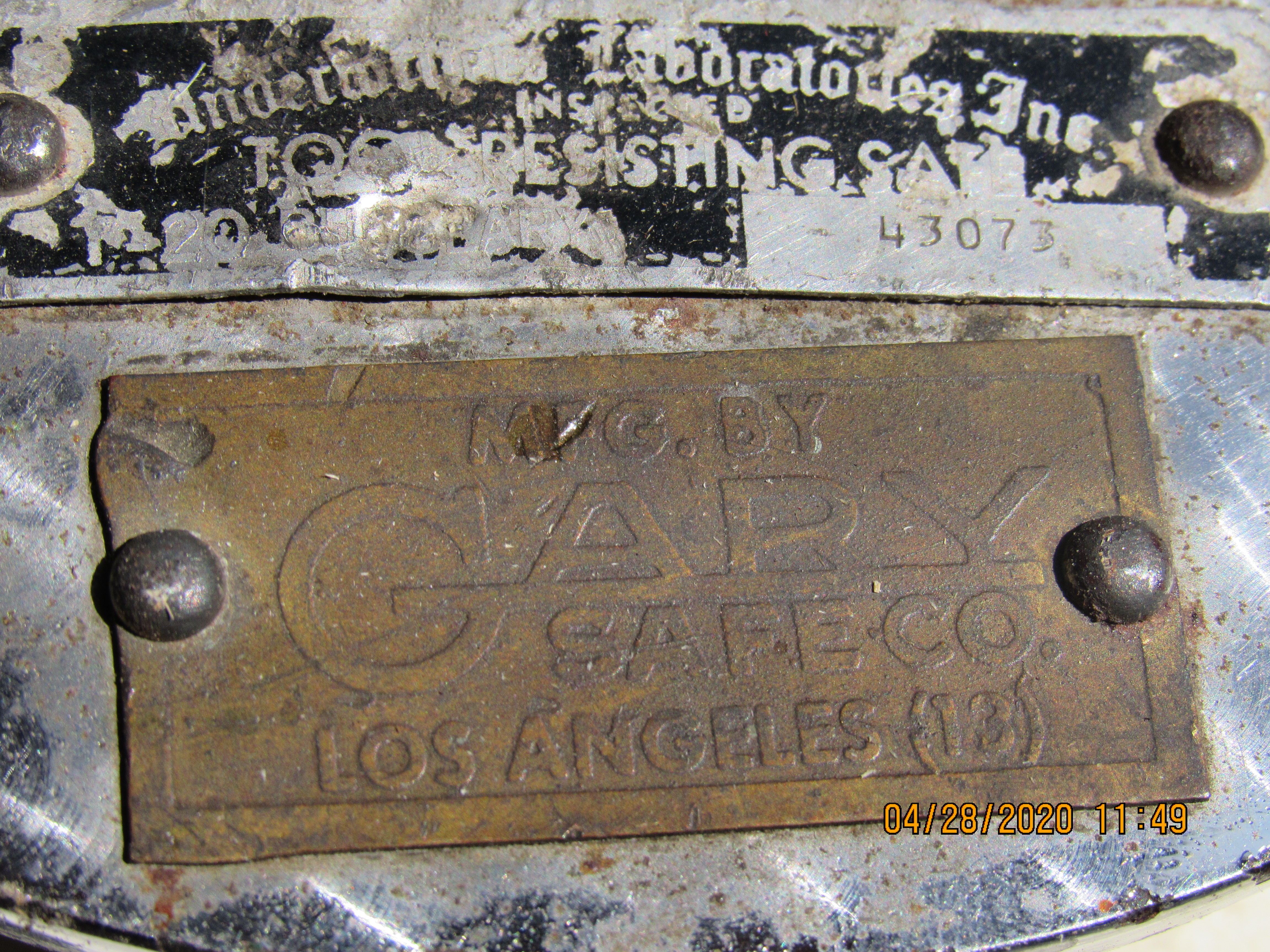 View topic How old is my Gary floor safe (round lid