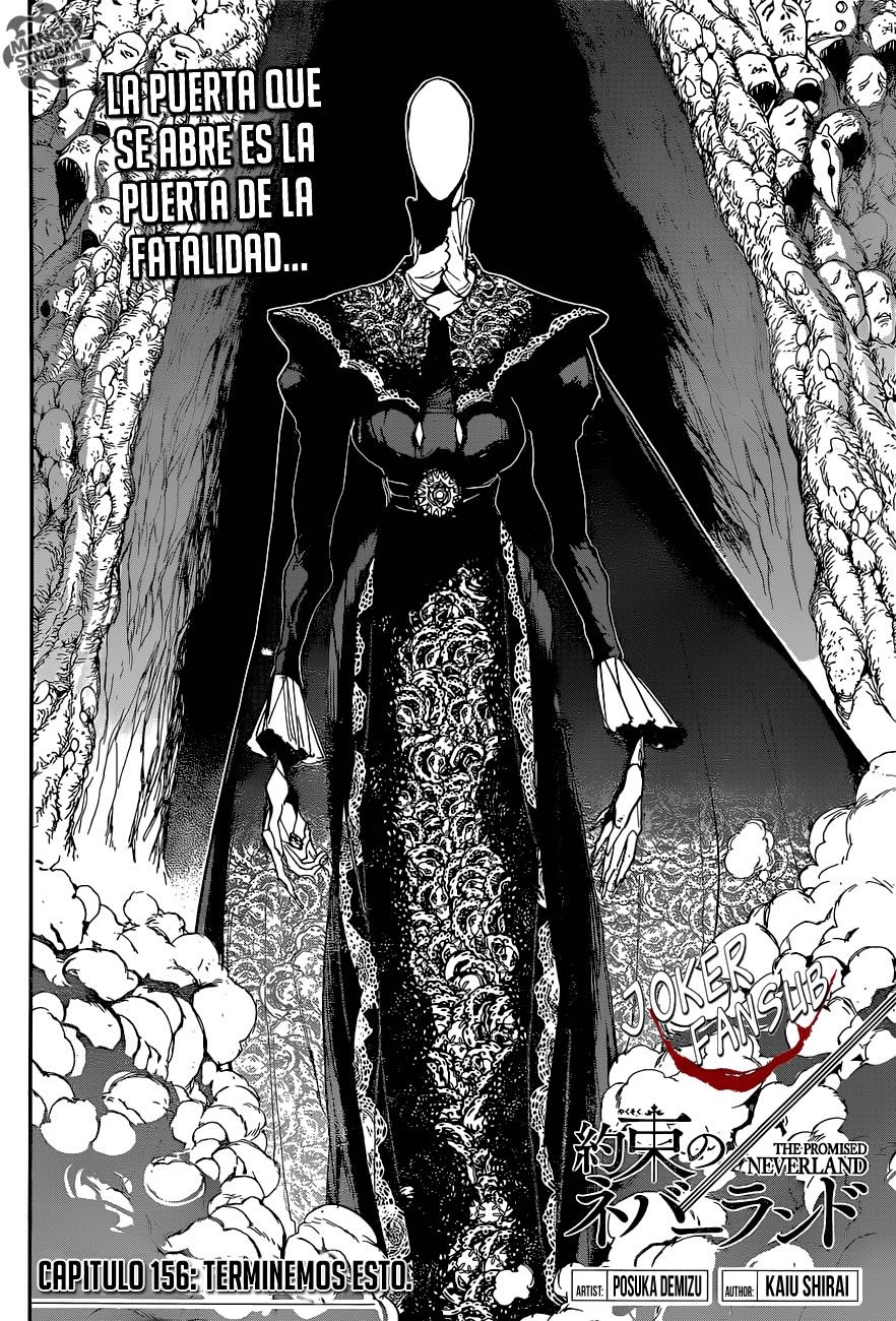 The Promised Neverland 156 MANGA ESPAÑOL ONLINE