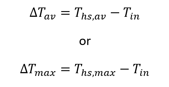 How to calculate thermal resistance to assess heat sink performance