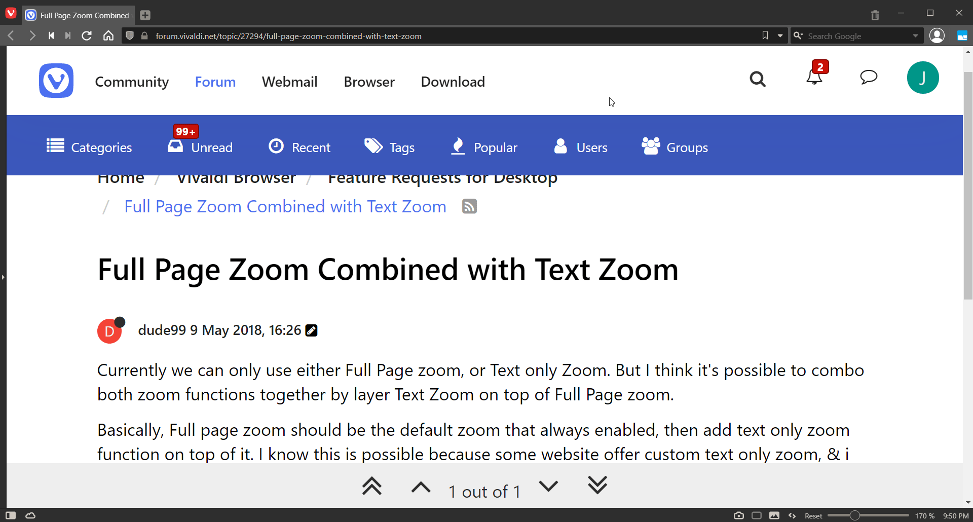 Pinch Zooming feature to be enabled via Touchpad Vivaldi Forum