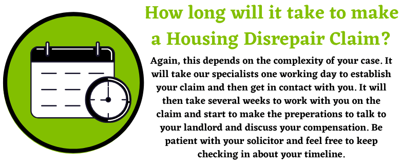 How much compensation could I get from a Housing Disrepair Claim