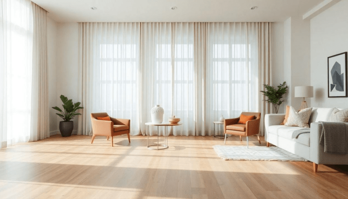 How to Choose the Perfect Floor and Blind Colors for Your Home