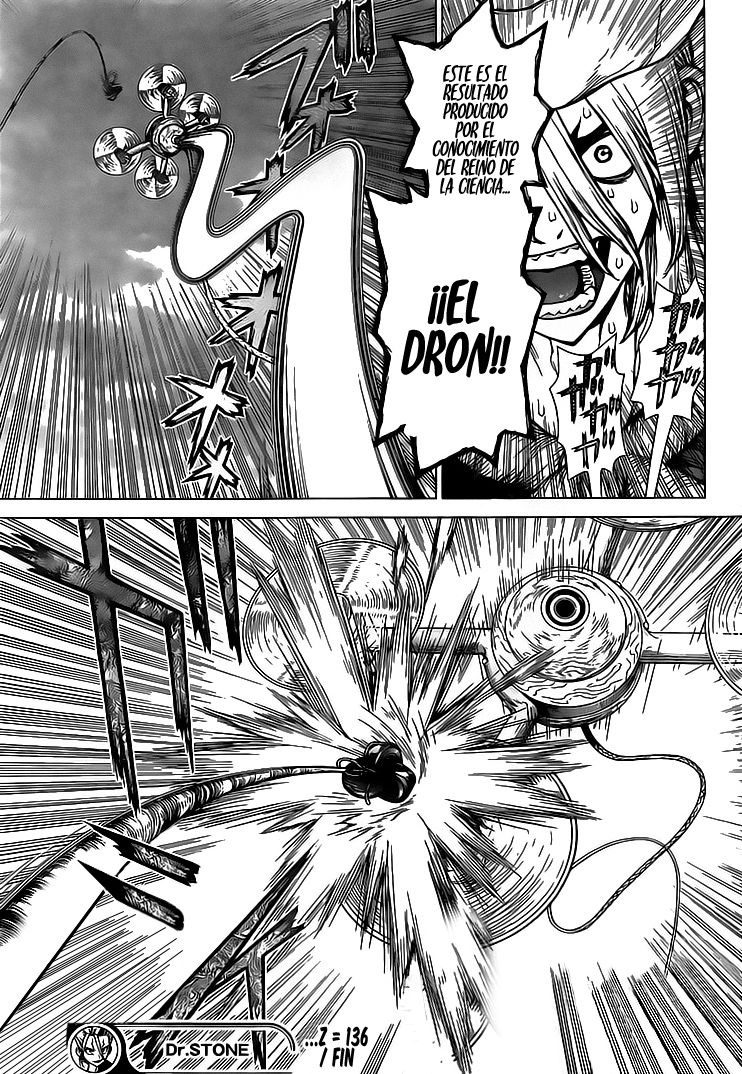 Dr. Stone 136 MANGA ESPAÑOL ONLINE