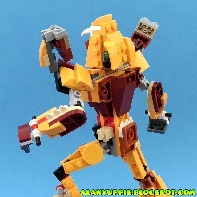 Heavy/Scratch Let's build Transformer Lion from LEGO set 31112