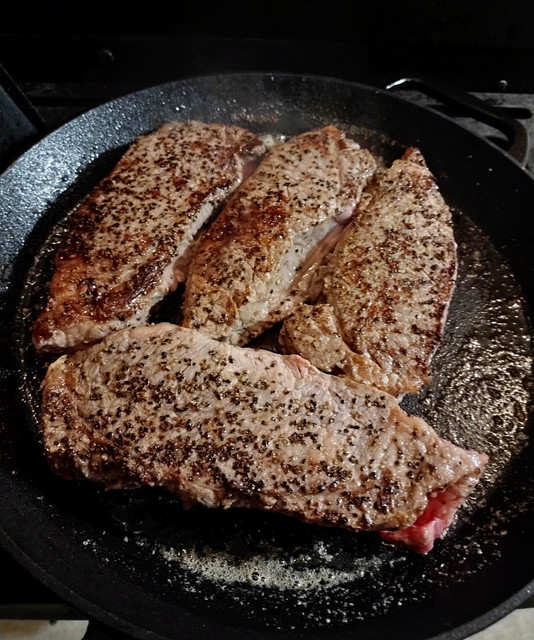 Black iron pot Food and Drink