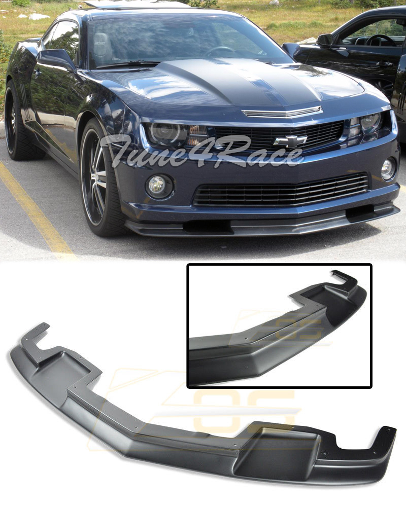 For 1013 Camaro SS PRIMER BLACK Front Bumper Lower Lip Splitter TL1