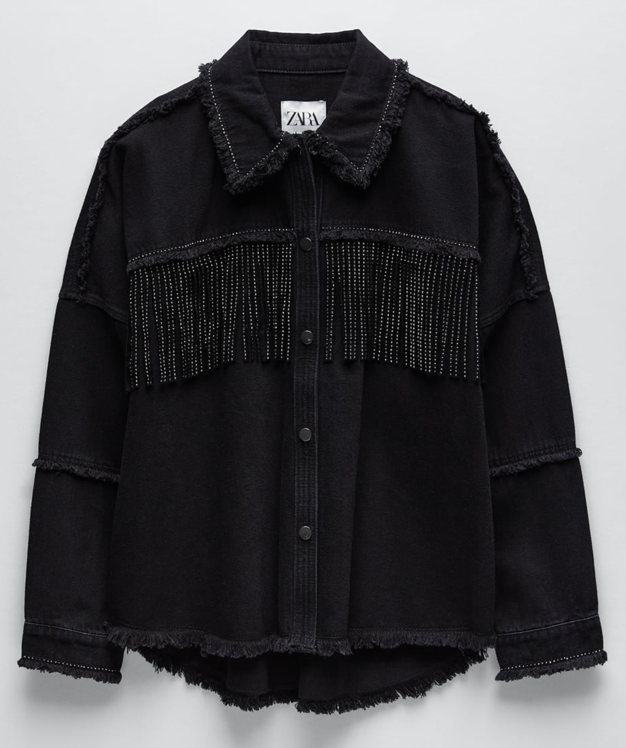 calligrafia schiudere penisola giacca jeans nera frange dissolvenza