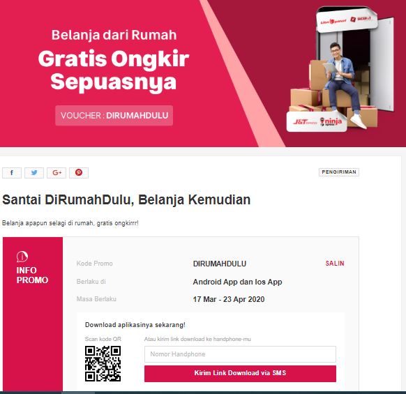 5 Promo yang Bisa Digunakan Untuk Penuhi Kebutuhan Tanpa Bepergian
