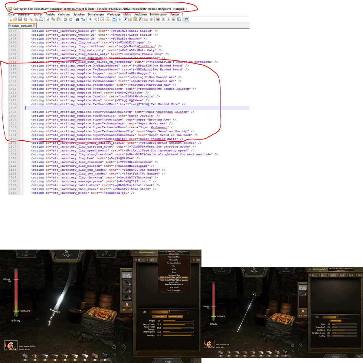 Super Weapons Addon Customized Crafting Templates and Some New
