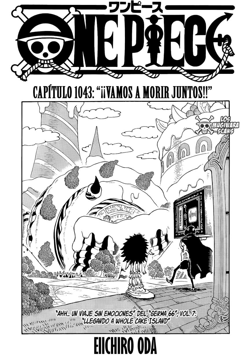 One Piece 1043 MANGA ESPAÑOL ONLINE