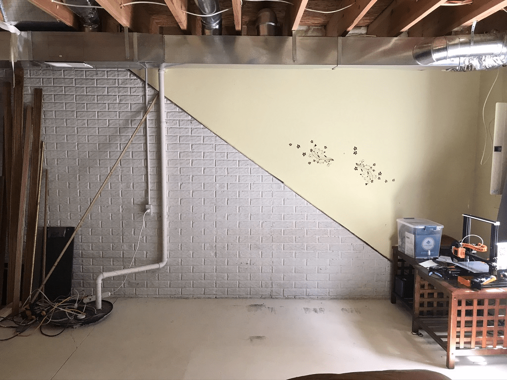 Framing Advise for Diagonal Foundation Wall DIY Home Improvement Forum