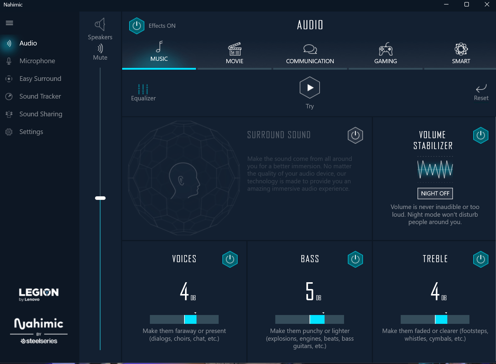 Legion 5 Pro Speakers Sound Enhancements by Nahimic Emre Tosunkaya