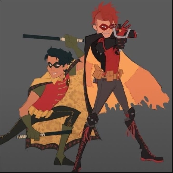 Dynamic Duo Leaked Concept Art Reveals Surprising New Takes On Dick