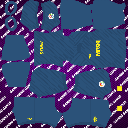 Al Nassr FC Kits & Logo DLS 23