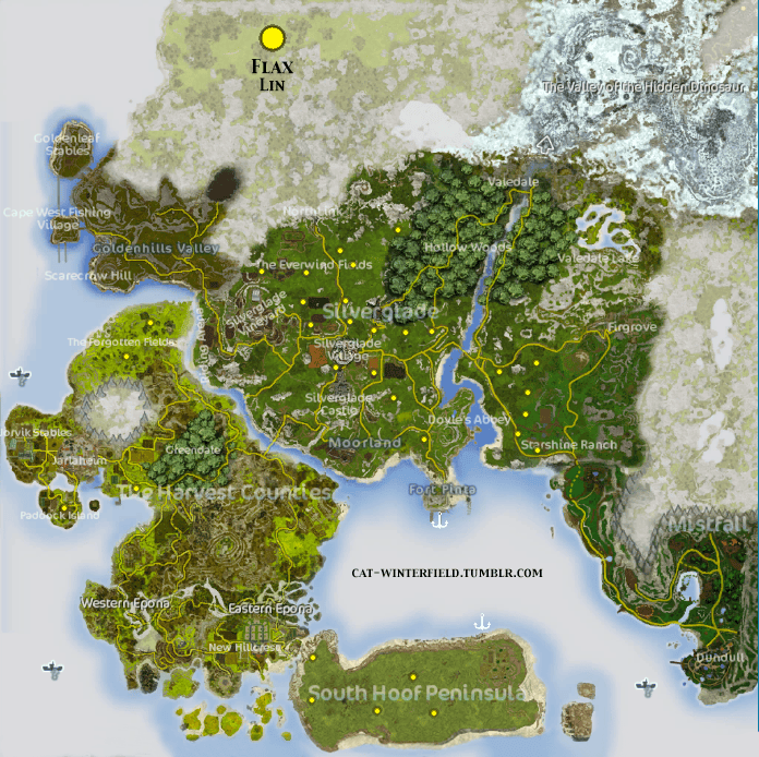 All Farah's plants map! Star Stable Forums