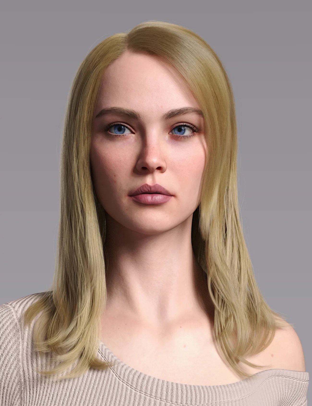 dForce Ellie Hair for Genesis 9new 