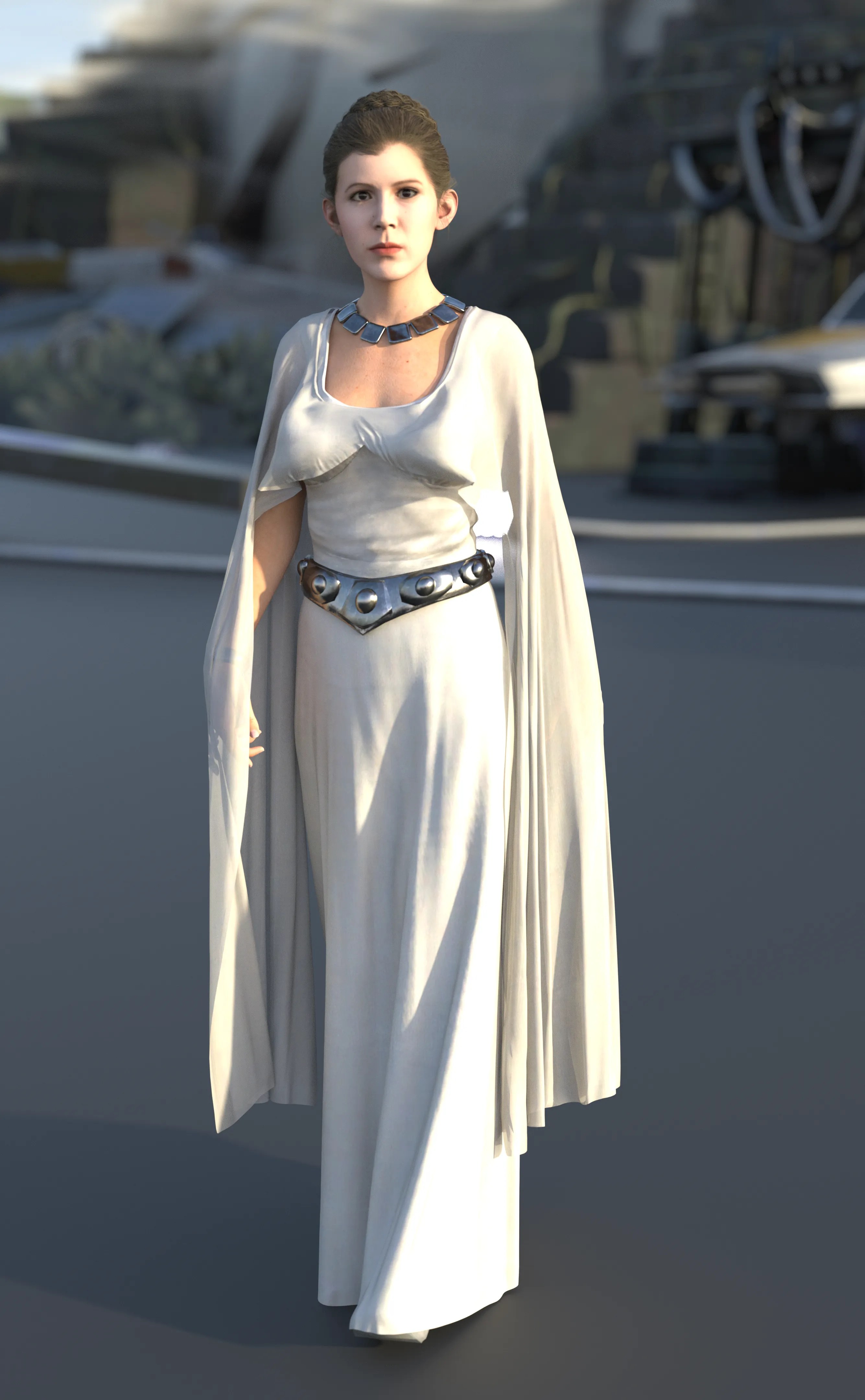 (Star Wars) Leia Yavin Outfit for G8Fnew 
