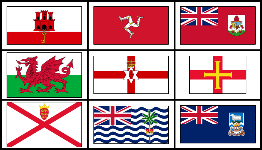 Pick the UK Flags Quiz By Tasi