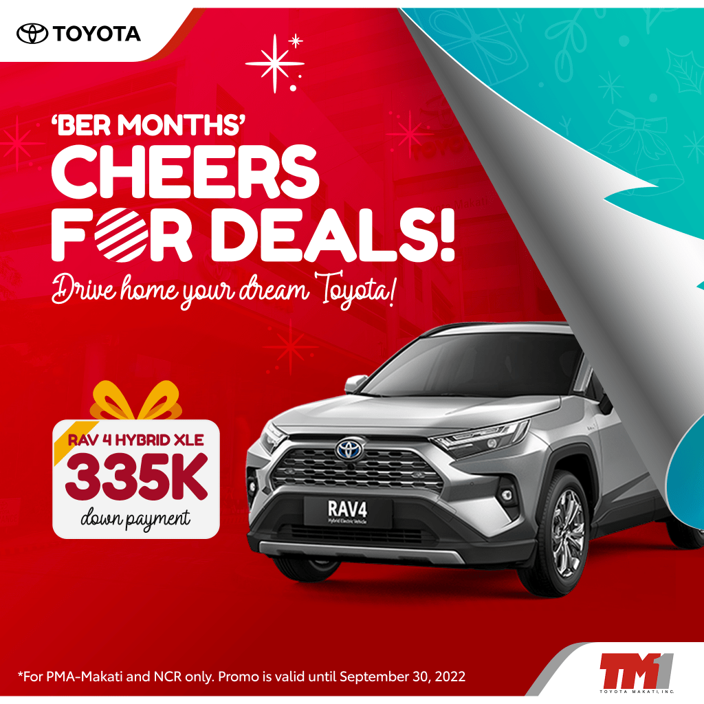 Ber Months Cheers For Deals Toyota Makati Inc.