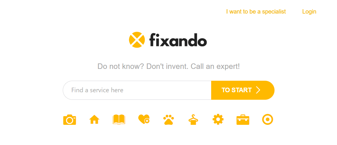 Fixando We make it easy to hire local services SideProjectors