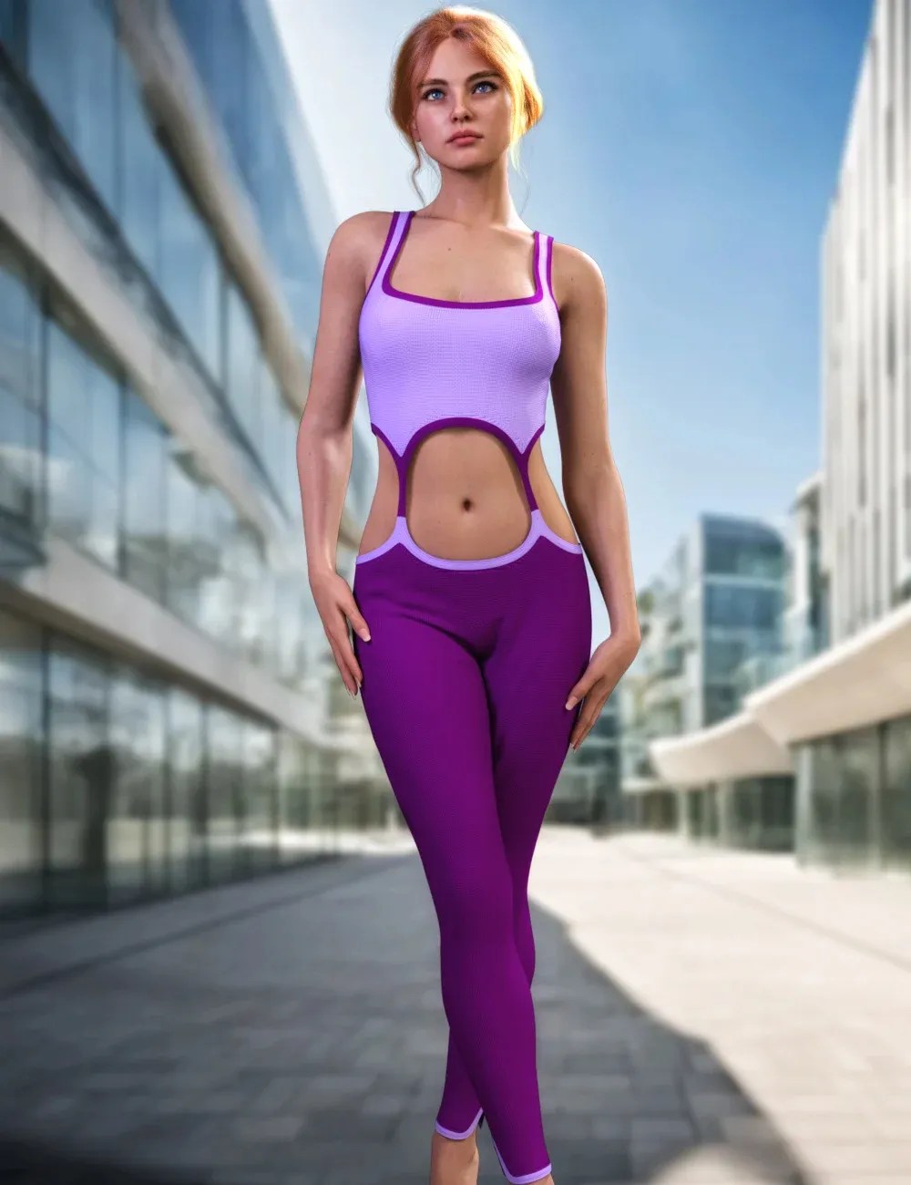 JMR dForce Irena Jumpsuit for Genesis 9 and 8 Femalenew 