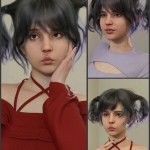 dForce Quenby Hair and MB Quenby for Genesis 9 Femininenew 