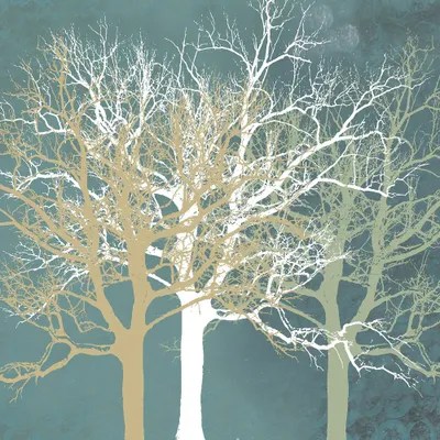 Tranquil Trees Canvas Wall Art by Erin Clark iCanvas