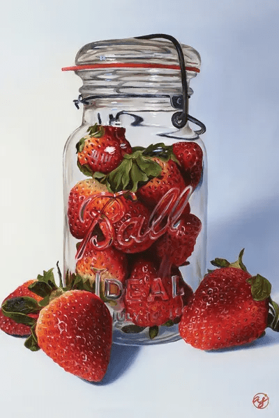 Strawberry Fields Canvas Artwork by Abra Johnson iCanvas
