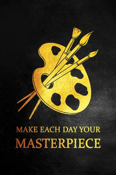Masterpiece Life Is A Canvas Canva Canvas Print Adrian Baldovino