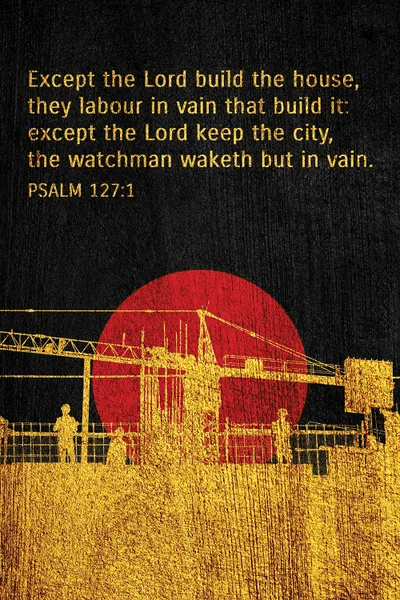 Construction Creed Canvas Print by Adrian Baldovino iCanvas