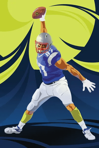 Football Canvas Art Print by Nikita Abakumov iCanvas