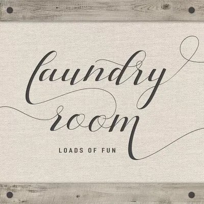 Laundry Room Canvas Print by Amanda Murray iCanvas