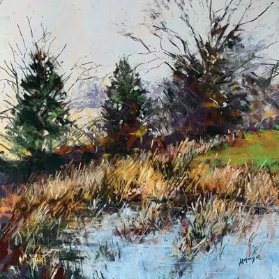 Clearing Mist Canvas Art Print by Andrew Moodie iCanvas